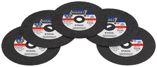 Hazet doorslijpschijven set 9033p-08 5 cutting discs set .