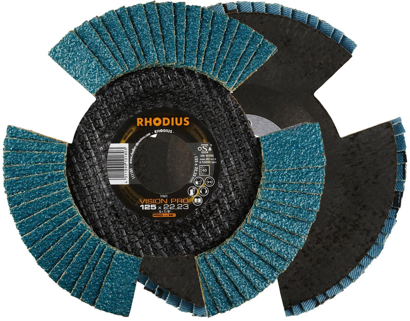Load image into Gallery viewer, Rhodius lamellenscheibe vision pro serrated washers vision p 40 125x22,23
