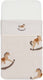 Jollein - baby laken ledikant - 120x150cm - ledikant, babybed - katoen - nostalgic ride