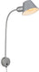 Briloner bedlamp wandlamp draaibare leeslamp excl. 1xe27 10w chroom slaapkamer