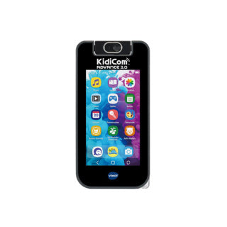 VTech Speelgoedtelefoon KidiCom 3.0 zwart blauw 3-delig