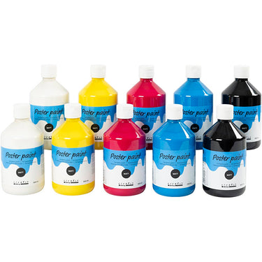 Http: www.cchobby.nl tempera-verf-mat-primair-kleuren-10x500-ml-1-doos