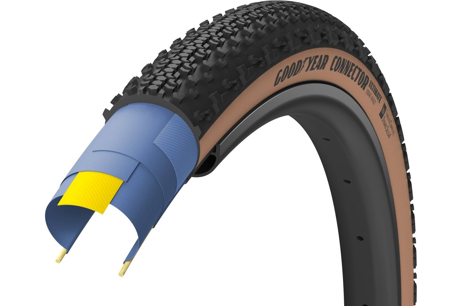 Goodyear - connector ultimate tlc 700x50c tan