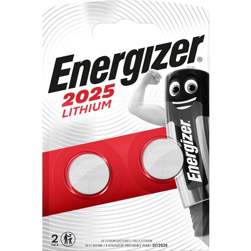 Enerdis energizer batterij lithium 3v cr2025 blister (2st)