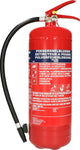 Alecto bp6 brandblusser - poederblusser 6 kilogram - brandklasse abc - inclusief ophangbeugel