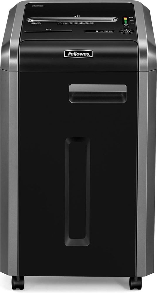 Fellowes papierversnipperaar 225ci - snippers - p4 -22 vel - zwart