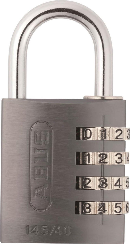 Abus Cijfer Hangslot 145 40 Titanium Grijs - 7cm