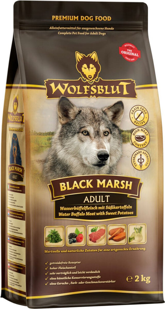 Wolfsblut hondenvoer adult black marsh 2 kg