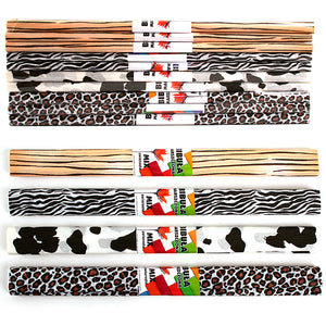 Crêpepapier dieren, set van 10