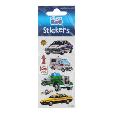 Stickervel voertuigen