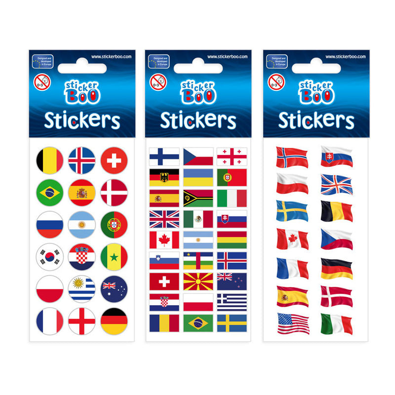 Load image into Gallery viewer, Stickervel vlaggen
