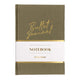 Notitieboek ribfluweel a5