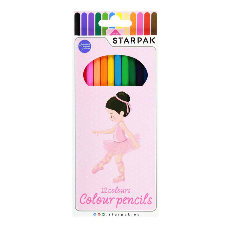 Load image into Gallery viewer, Potloden 12 kleuren balerina
