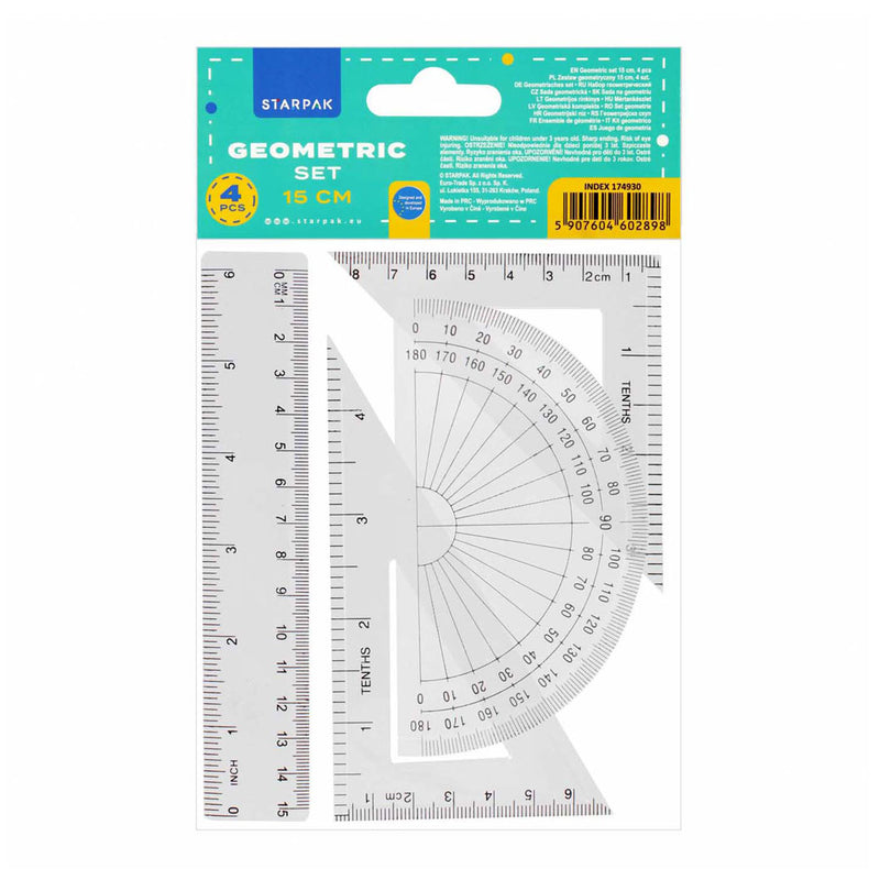 Load image into Gallery viewer, Geometrie set 15cm, 4dlg.
