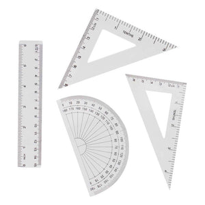 Geometrie set 15cm, 4dlg.