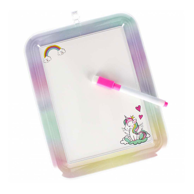 Load image into Gallery viewer, Uitwisbare tekenbord met marker eenhoorn
