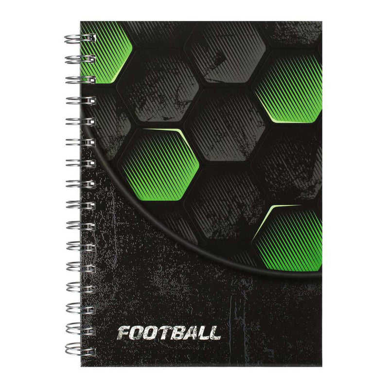 Load image into Gallery viewer, Spiraal notitieboek voetbal, a5
