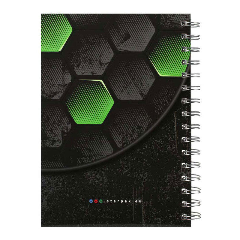 Load image into Gallery viewer, Spiraal notitieboek voetbal, a5

