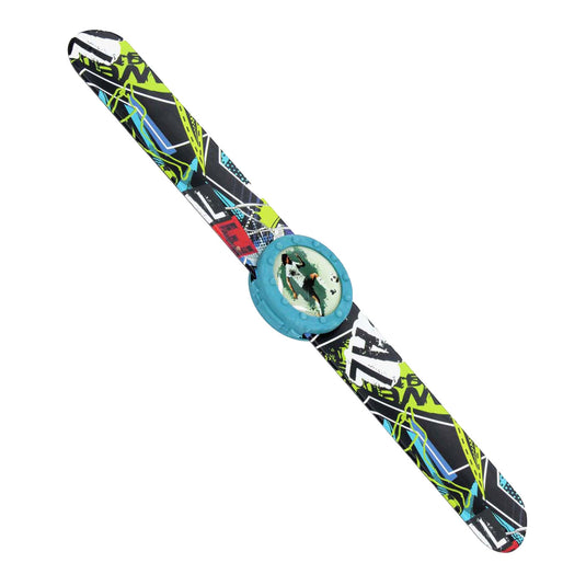 Klaparmband liniaal met gum jongen