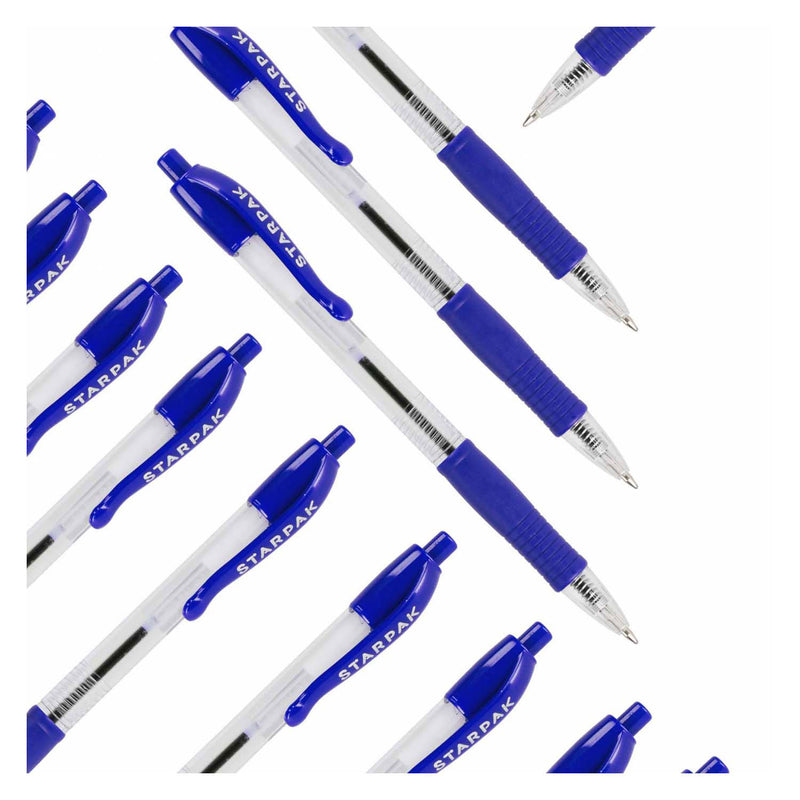 Load image into Gallery viewer, Balpen met grip blauw, 36st.
