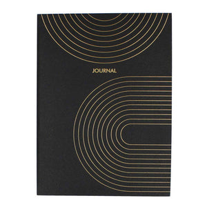 Notitieboek klassiek goud a5