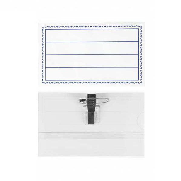 Load image into Gallery viewer, Naamplaatjes pcv 57 90mm, 50st.
