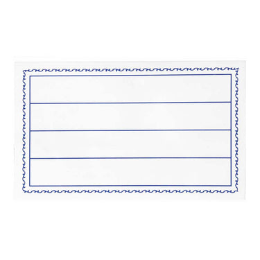Naamplaatjes pcv 57 90mm, 50st.