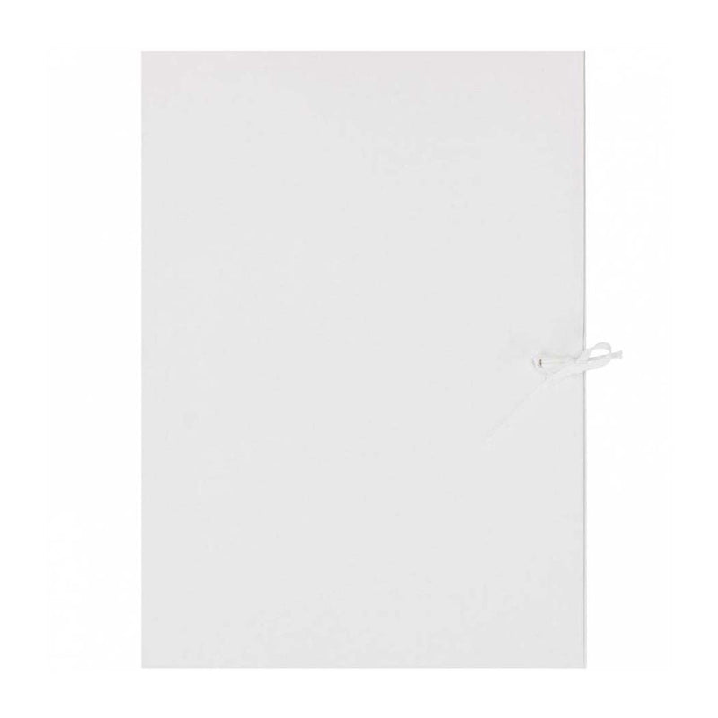 Load image into Gallery viewer, Witte map met band a4
