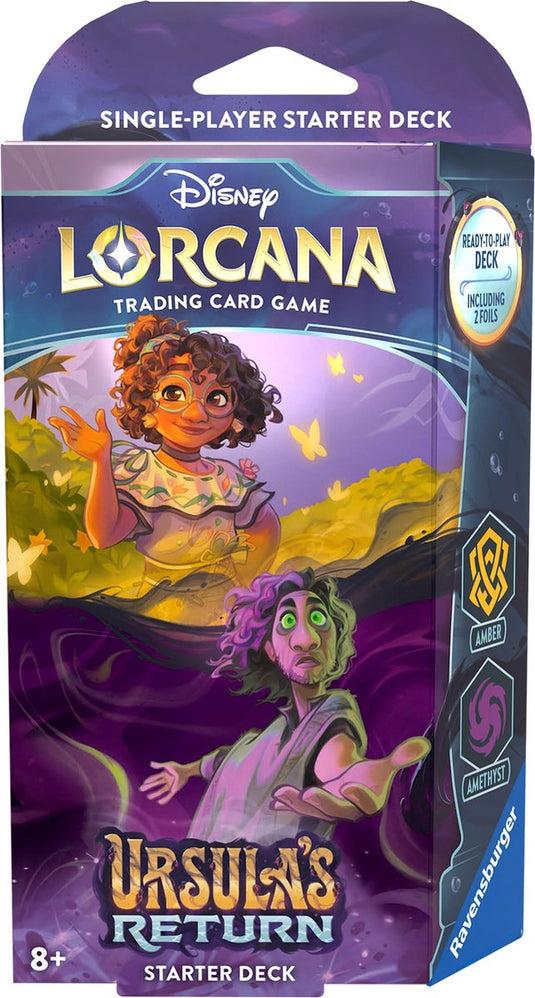 Disney company disney lorcana tcg: ursula's return - mirabel bruno starter deck