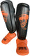 Super pro combat gear scheenbeschermer nations holland pu zwart - oranje l