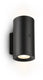 B.k.licht briloner misy – oplaadbare wandlamp – zonder stroomaansluiting boren – dimbaar met touch – warm wit licht – zwart – ø6 x 12 cm