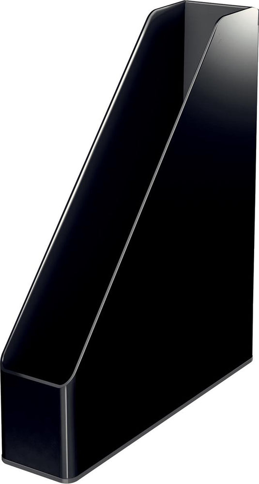 Leitz dual black tijdschriftenhouder zwart 4 stuks