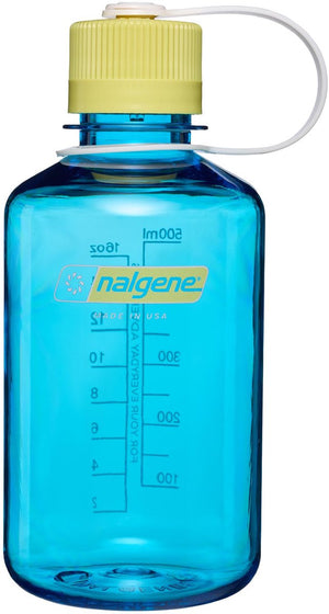 Nalgene - narrow-mouth bottle - drinkfles - waterfles - 500ml - blue atoll w endive sustain nieuw!