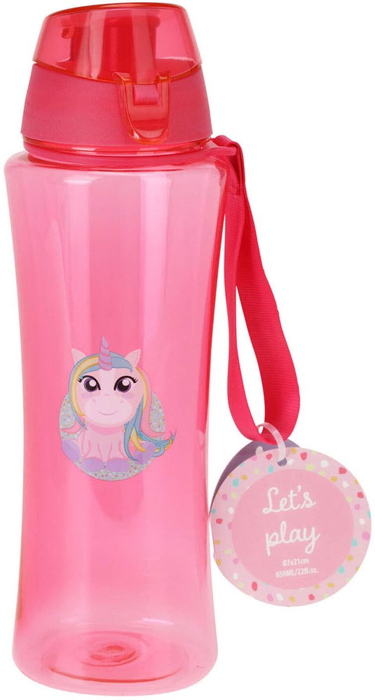 Koopman sportfles unicorn drinkfles 650ml multicolor voor kinderen.