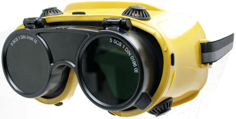 Load image into Gallery viewer, Wks schweißerschutzbrille safety glasses amigo, hig foldable, din5
