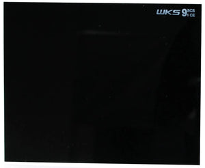 Wks filterglas welding protection glass din 9 athermal