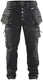 Blåkläder blaklader baggy denim stretch x1900 1999-1141 - zwart - d84