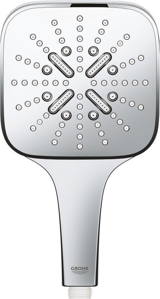 Grohe rainshower smartactive cube 130 douchekop - ø 13cm - ecojoy® - 3 straalsoorten - 26582000