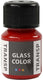 Creativ company glass color transparent, rood, 35ml