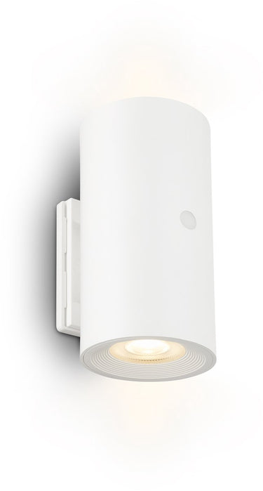 B.k.licht briloner misy – oplaadbare wandlamp – zonder stroomaansluiting boren – dimbaar met touch – warm wit licht – wit – ø6 x 12 cm