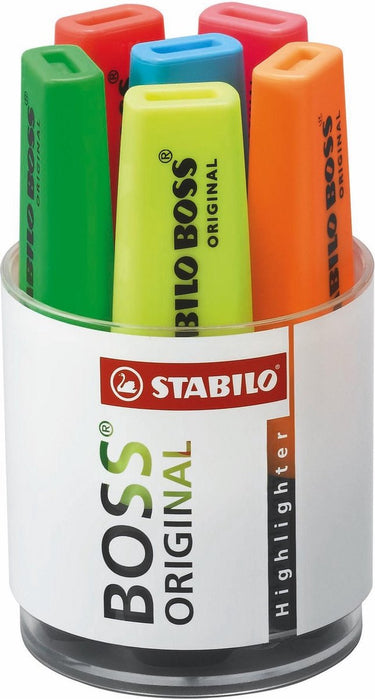 Stabilo boss original markeerstfiten in doos - 6dlg.