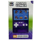 Amazing cool arcade game console met kleurenscherm 7 cm doorzichtig paars | 2 stuks