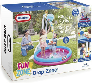 Mattel little tikes dropzone speelset met zwembadje