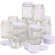 Https: www.cchobby.nl zeshoekige-glazen-pot-h-8-cm-d-7-cm-180-ml-12-stuk-1-doos
