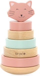 Trixie houten stapeltoren - mrs. cat - houten stacking toy - educatief speelgoed - voor jongens meisjes - kat