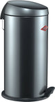 Wesco capboy maxi prullenbak | pedaalemmer | 22 liter | metaal - grafiet | afvalemmer - made in germany