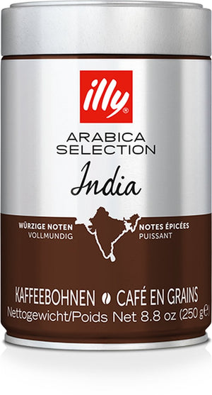 Illy - koffie india 250 g bonen