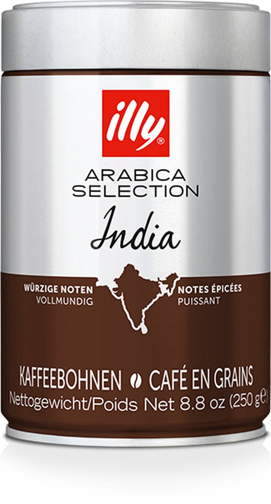 Illy - koffie india 250 g bonen