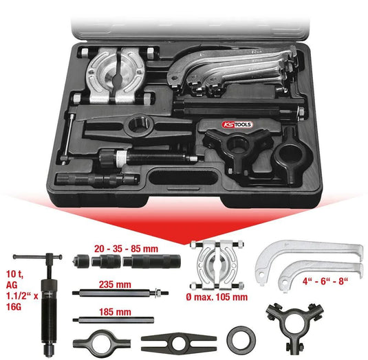 Ks tools abziehersatz remover set assortment tool steel
