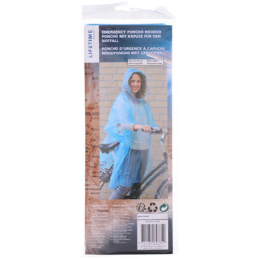 Lifetime poncho met capuchon poncho met capuchon wegwerp